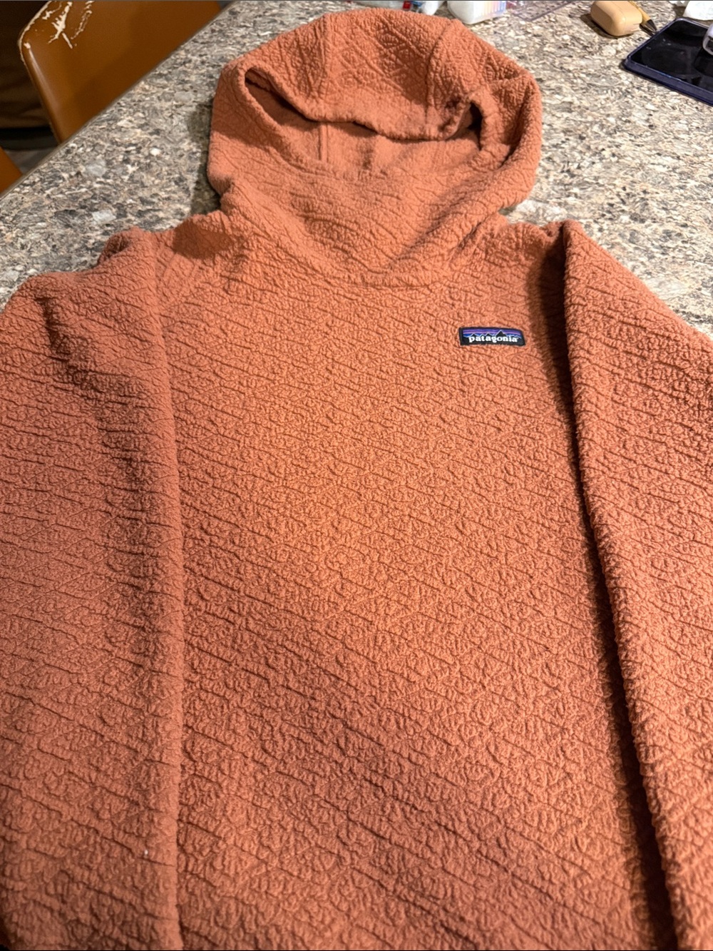 Patagonia Women’s Crewneck Hoodie - Rust
